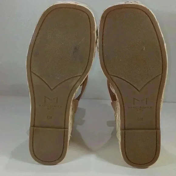 MARC FISHER NELLY ESPADRILLE WEDGE SANDAL - Picture 6 of 8